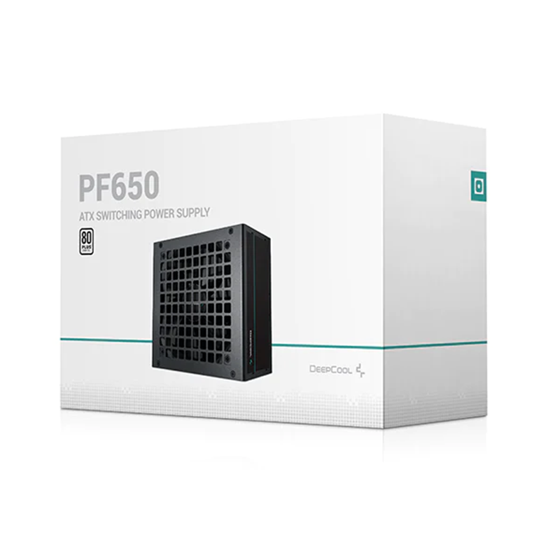DeepCool PF650D 80+ White 650W Power Supply – Trusted ATX 650W PSU 1 DeepCool PF650D 80+ White 650W Power Supply Unit