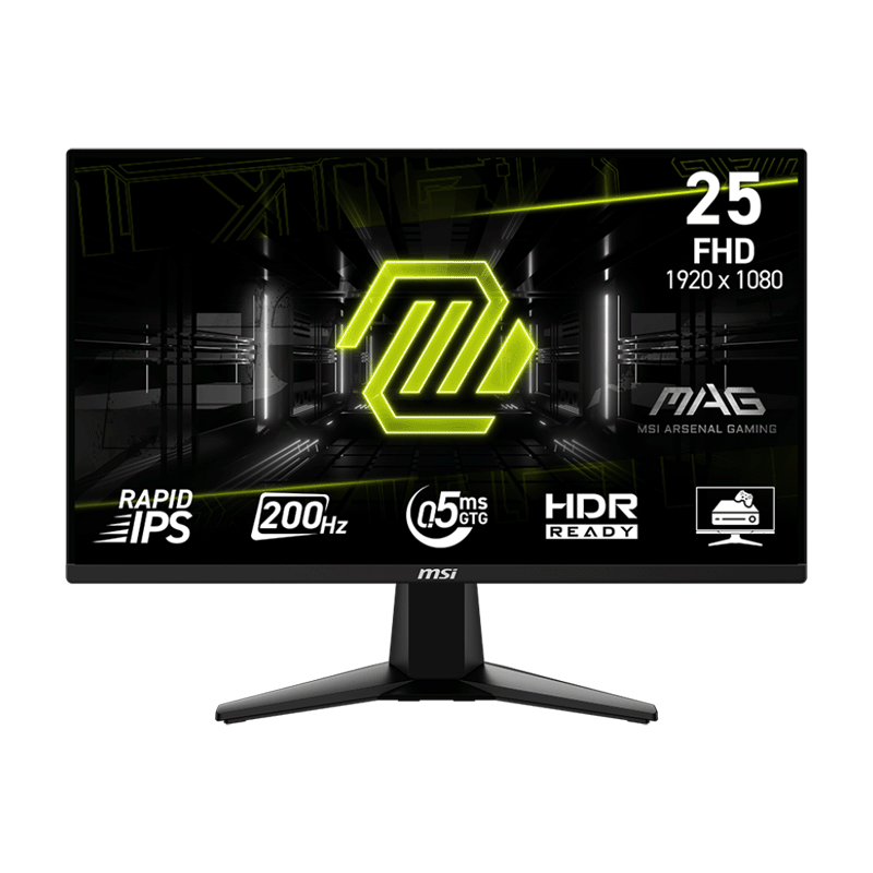 MSI MAG 255F E20 25-Inch 200Hz Rapid IPS Gaming Monitor