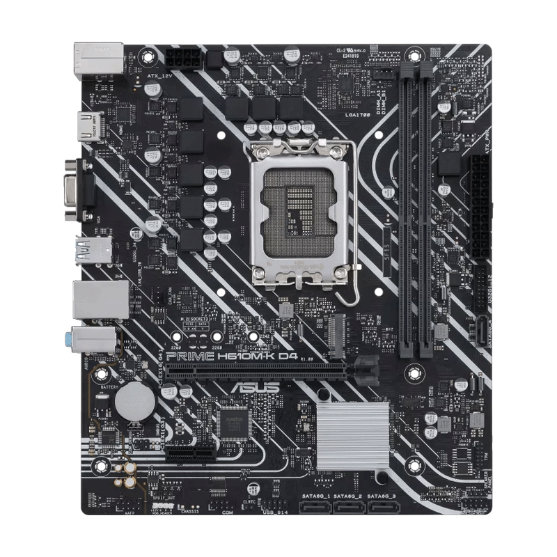 ASUS Prime H610M-K D4  Motherboard - Image 3