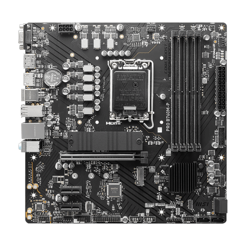 MSI PRO B760M-P DDR5 Motherboard - Image 2