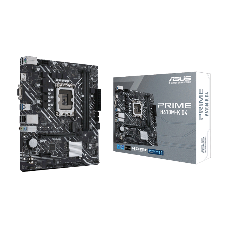 ASUS Prime H610M-K D4  Motherboard