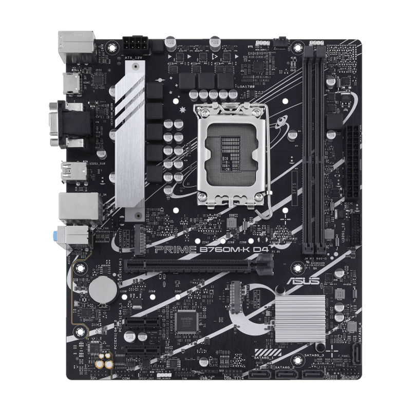 ASUS Prime B760M-K D4 Motherboard - Image 2