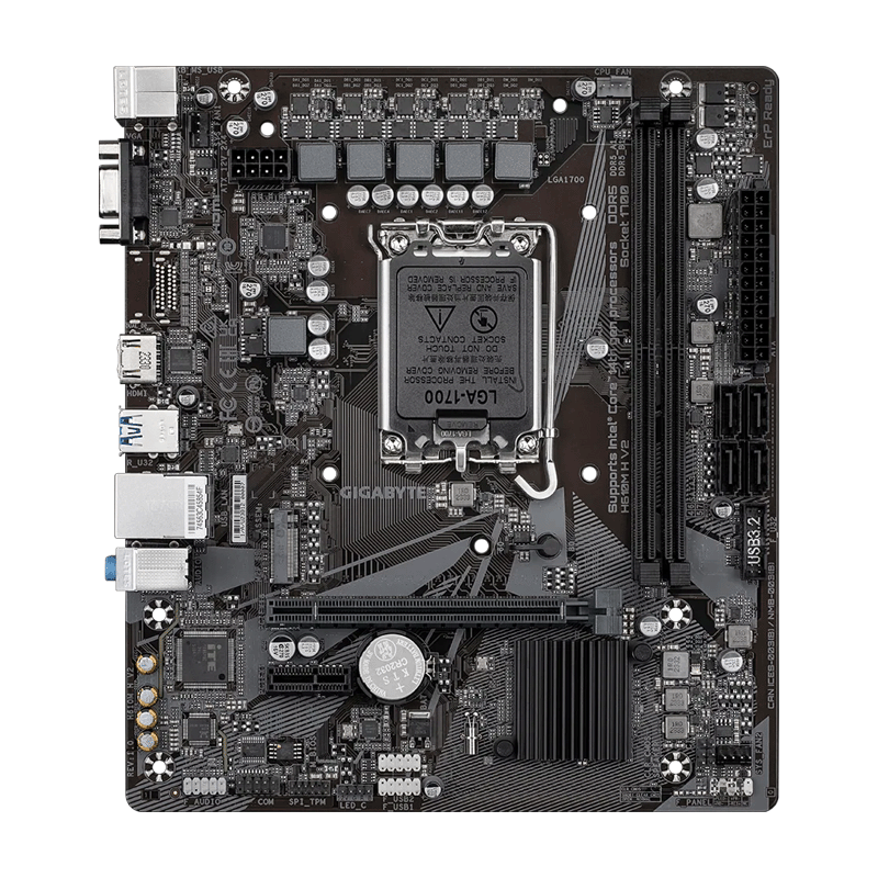 Gigabyte H610M-H V2 DDR5 Motherboard - Image 2