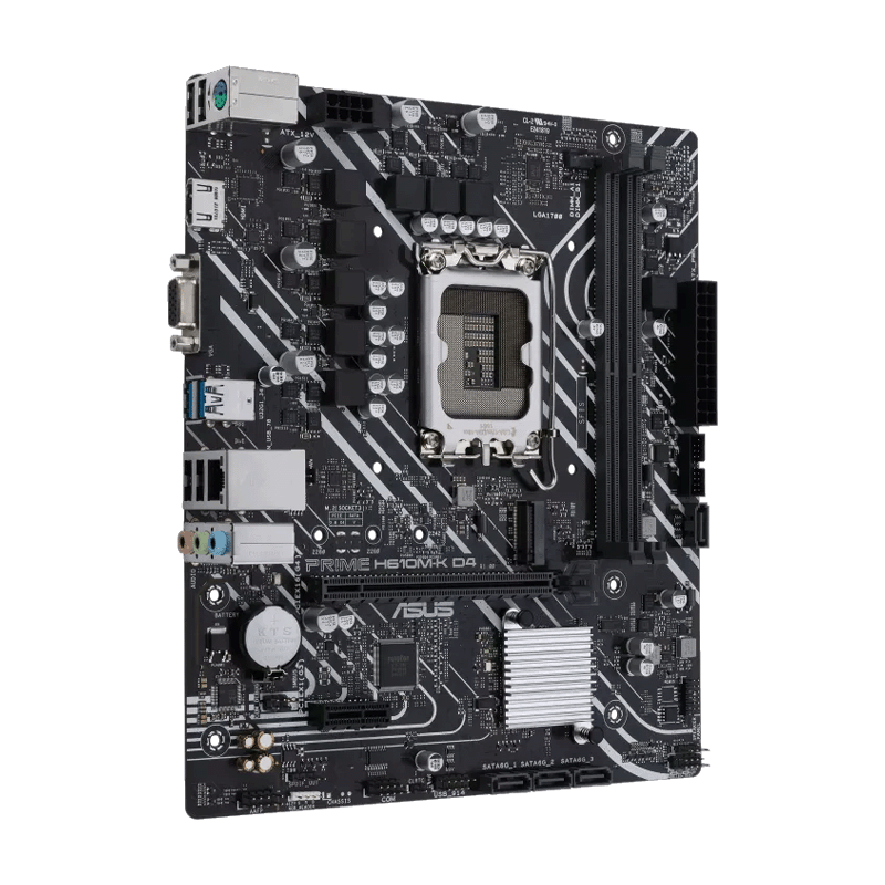 ASUS Prime H610M-K D4  Motherboard - Image 2