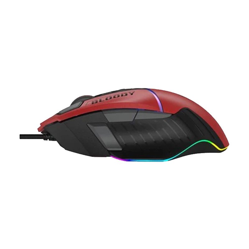 Bloody W95 Max Sports Red Extra Fire RGB Gaming Mouse - Image 3