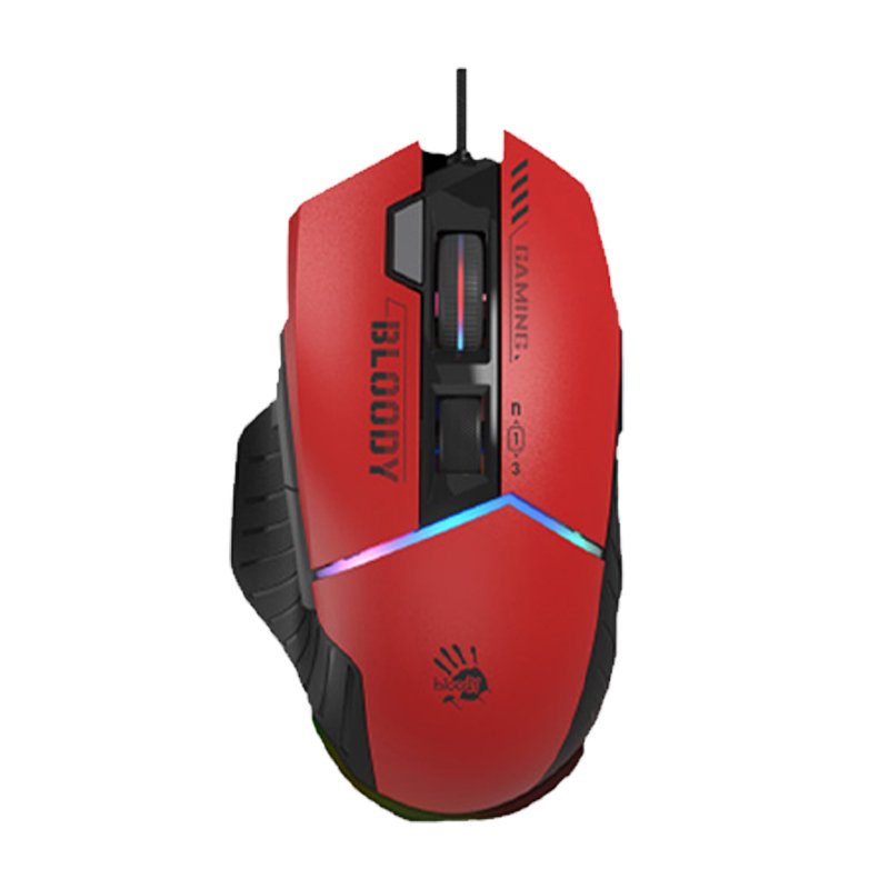 Bloody W95 Max Sports Red Extra Fire RGB Gaming Mouse