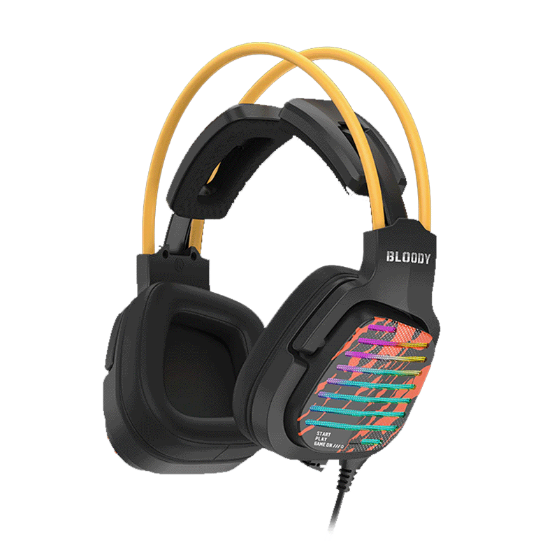 Bloody G565 RGB Gaming Headset – Virtual 7.1 Surround Sound