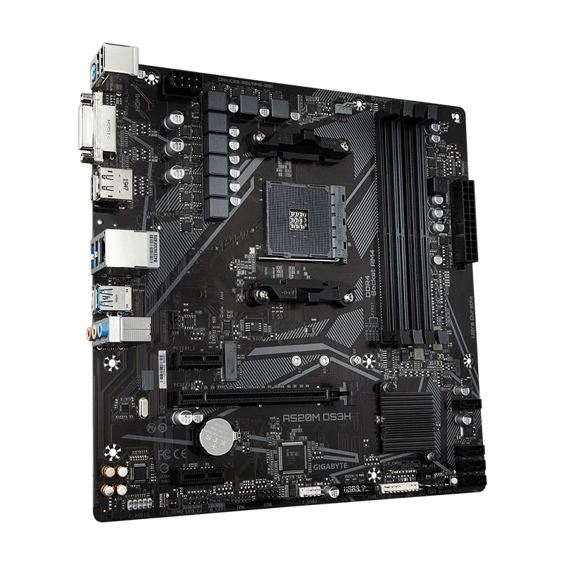 Gigabyte A520M DS3H DDR4 Motherboard - Image 2