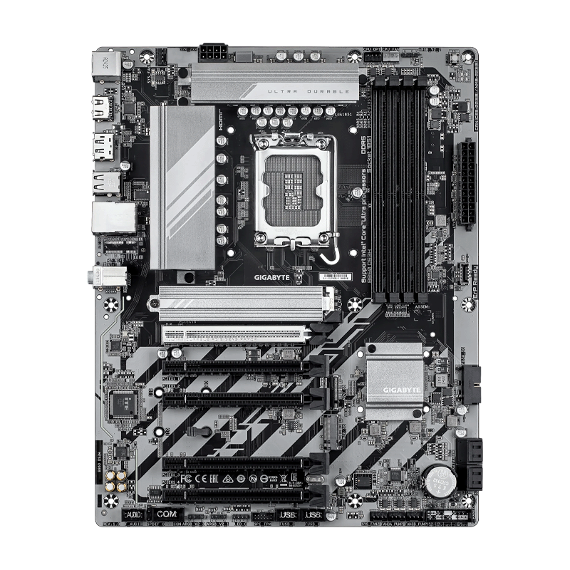 GIGABYTE B860 DS3H Motherboard – Intel LGA1700, DDR5, PCIe 4.0, Dual M.2, 2.5Gb LAN - Image 2