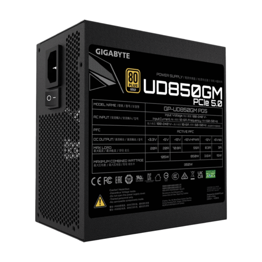 Gigabyte UD850GM PG5 850W 80+Gold Fully Modular Power Supply - Image 2