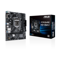 ASUS Prime H510M‑F DDR4 LGA1200 Micro‑ATX motherboard front view