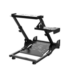 PXN A10 Racing Stand foldable sim wheel mount in black