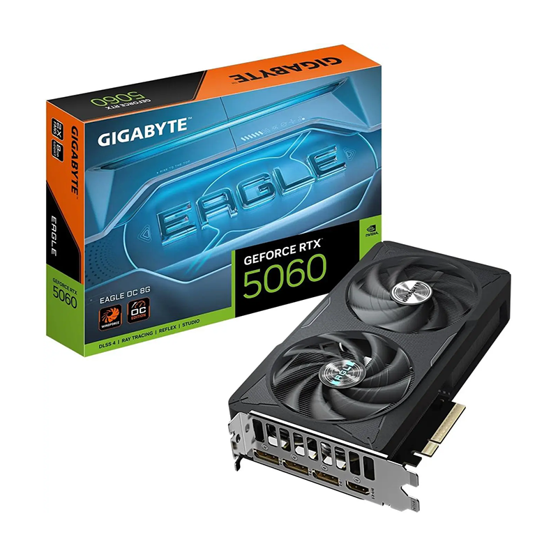 GIGABYTE Eagle OC RTX 5060 Ti 8GB Gaming Graphics Card 1 GIGABYTE Eagle OC RTX 5060 Ti 8GB gaming graphics card