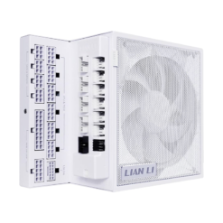 Lian Li EG1000G white EDGE GOLD 1000W PSU front view