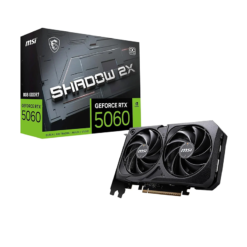 MSI Shadow 2X RTX 5060 8GB graphics card