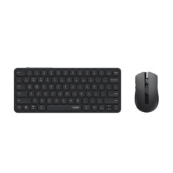 Rapoo 9510M wireless keyboard mouse combo US dark grey