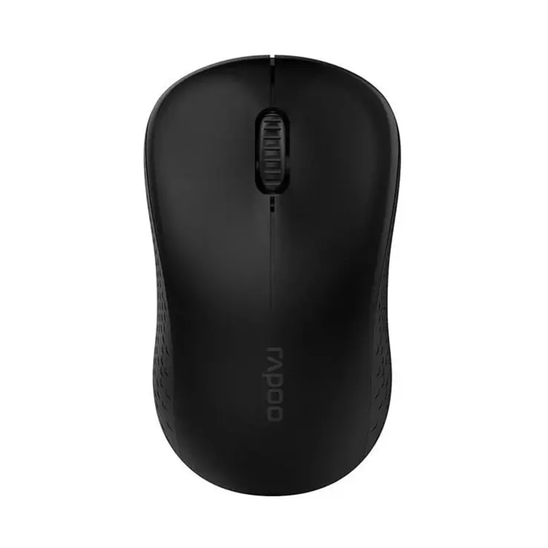 RAPOO M20 Wireless Optical Mouse Black - 2.4G Reliable Mouse for PC & Laptop 1 RAPOO M20 Wireless Optical Mouse Black