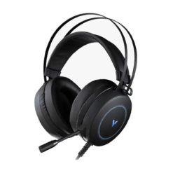 RAPOO VH160 gaming headset black front view