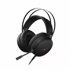RAPOO VH310 gaming headset black front view
