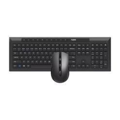 Rapoo 8210M wireless keyboard mouse combo US black