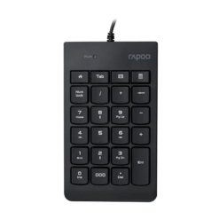 Rapoo K10 numeric keyboard black wired USB numeric pad