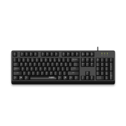 Rapoo NK1900 wired keyboard US black full size