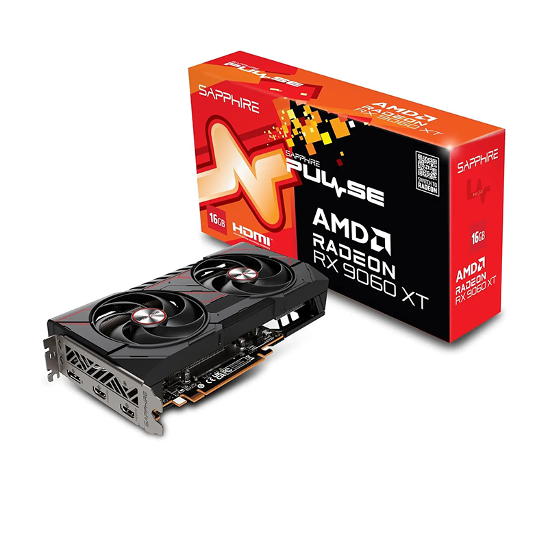 SAPPHIRE NITRO PULSE RX 9060 XT 16GB Gaming Graphics Card 1 SAPPHIRE NITRO PULSE RX 9060 XT 16GB gaming graphics card