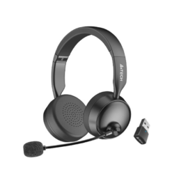 A4Tech BH235 Black wired headset with microphone