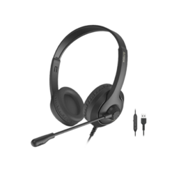 A4Tech FH100U Stone Black USB stereo headset