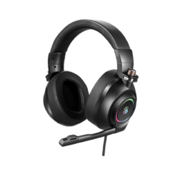 Bloody G580 Black gaming headset with virtual 7.1 surround sound