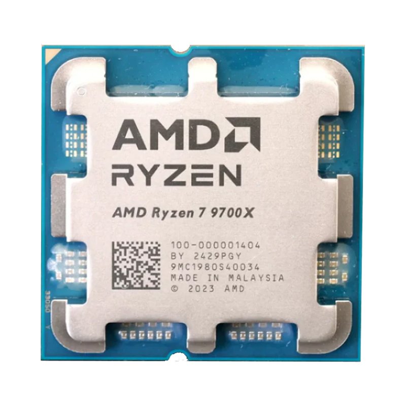 AMD Ryzen 7 9700X Tray Processor 8-Core 5.5GHz Zen 5 AM5 CPU 1 AMD Ryzen 7 9700X tray processor AM5 CPU
