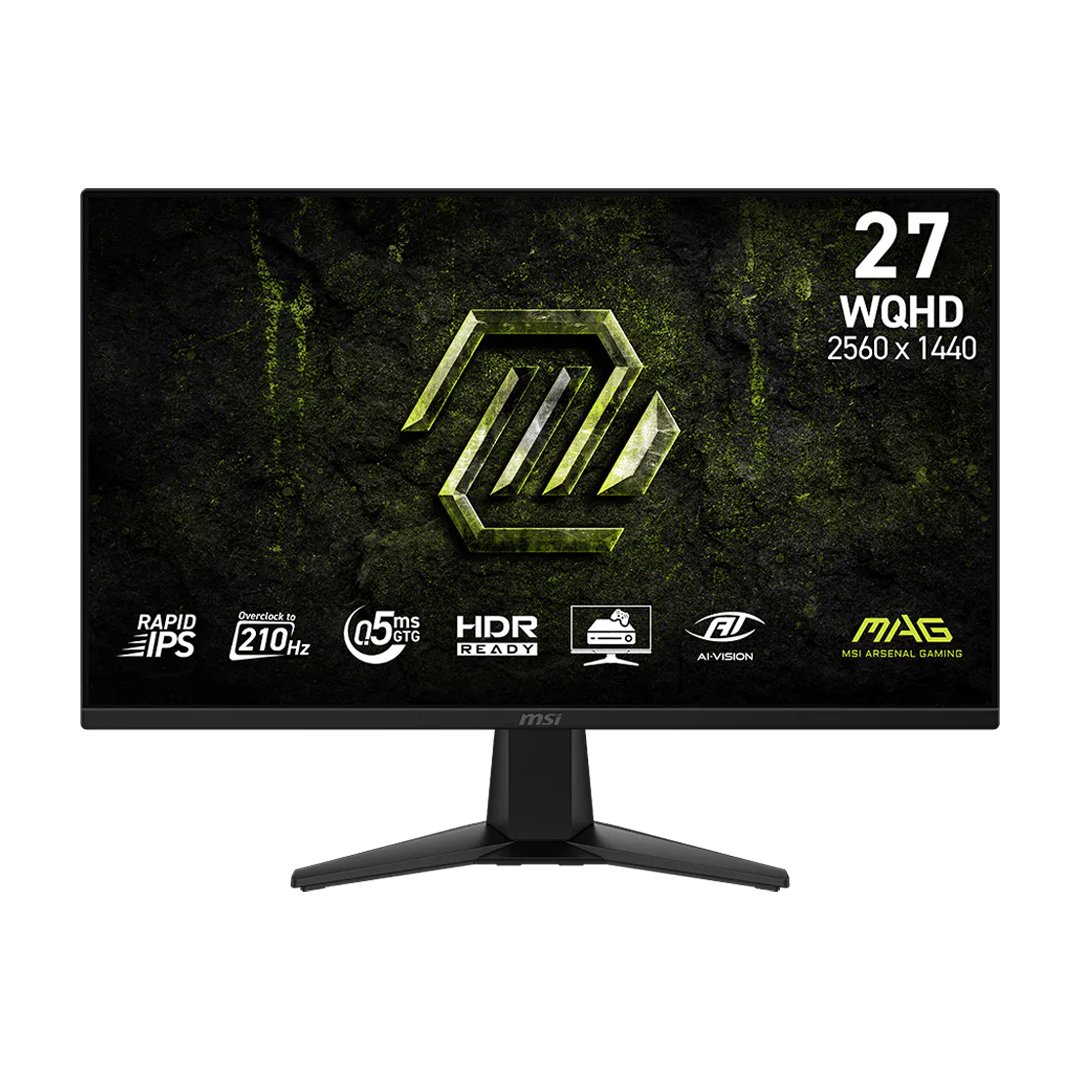 MSI MAG 275QF E21 27-Inch WQHD 210Hz Rapid IPS Gaming Monitor 1 MSI MAG 275QF E21 gaming monitor