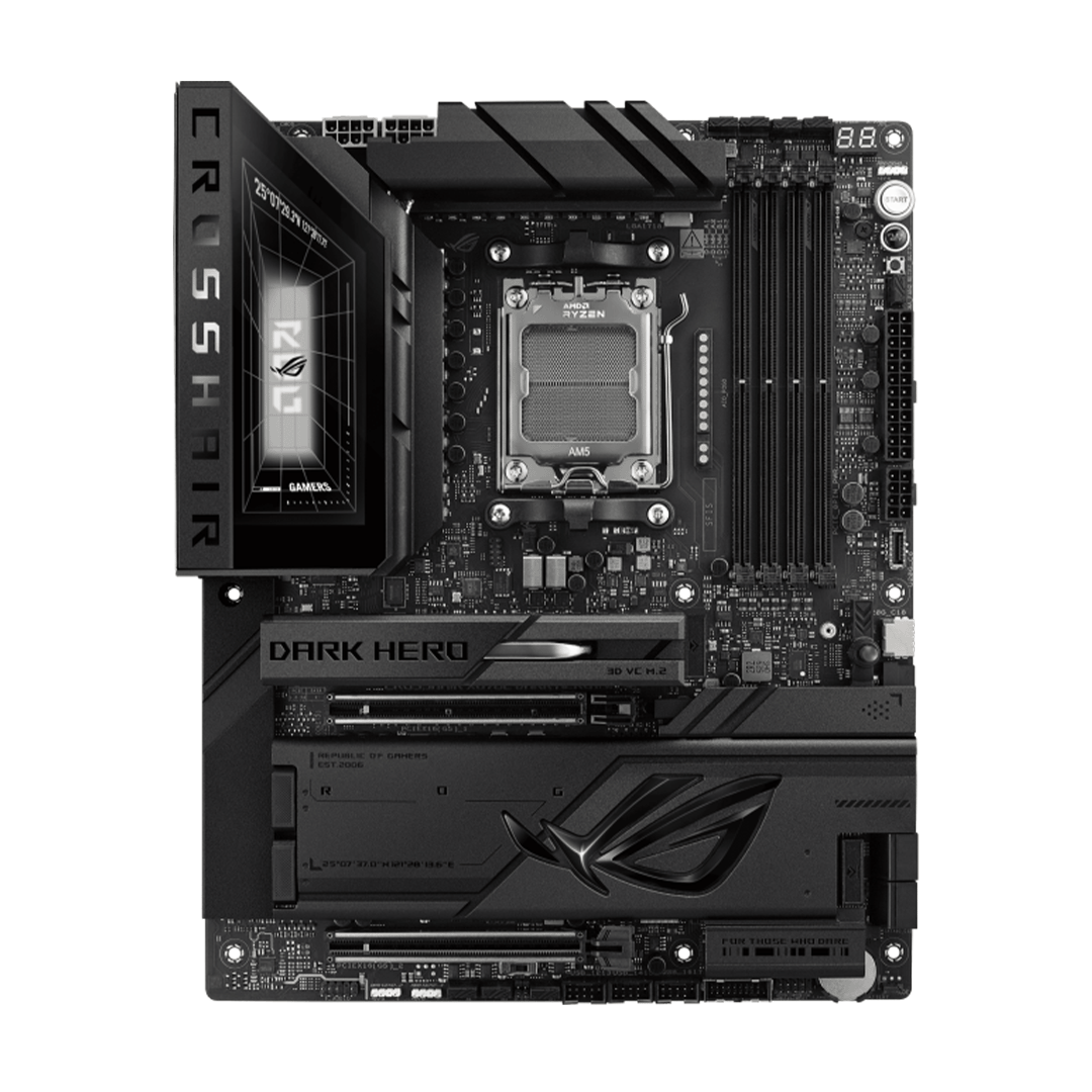 ASUS ROG Crosshair X870E Dark Hero AMD AM5 Gaming Motherboard 1 ASUS ROG Crosshair X870E Dark Hero Motherboard