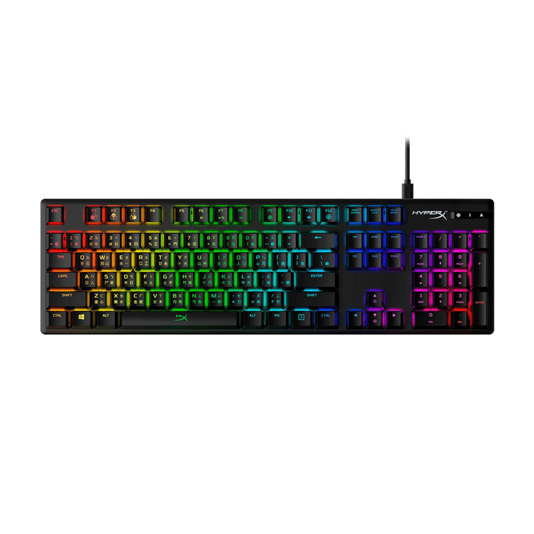 HyperX Alloy Origins Mechanical Gaming Keyboard RGB 1 HyperX Alloy Origins Mechanical Gaming Keyboard