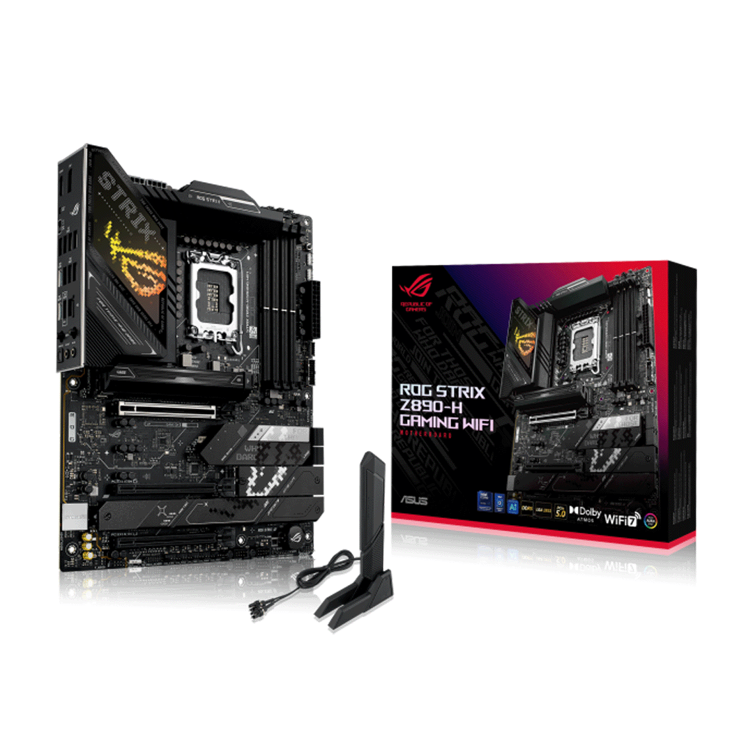 ASUS ROG STRIX Z890-H GAMING WIFI Intel Z890 DDR5 Motherboard 1 ASUS ROG STRIX Z890-H GAMING WIFI Motherboard