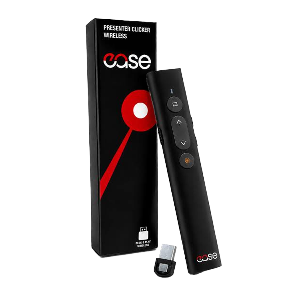 EASE EP22LR Wireless Laser Presenter with USB-A & Type-C Receiver 1 EASE EP22LR wireless laser presenter