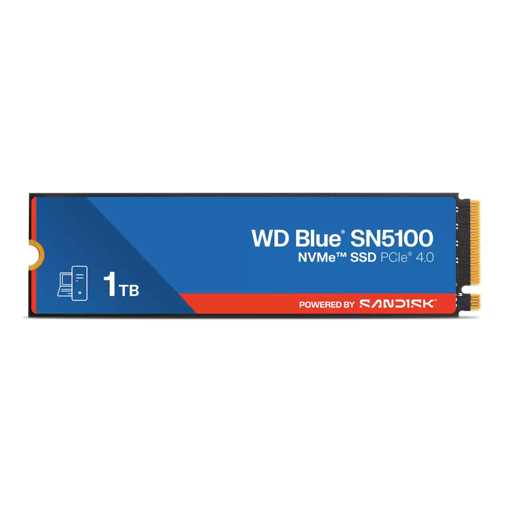 WD Blue SN5100 NVMe™ SSD - 1TB 1 WD Blue SN5100 1TB NVMe SSD