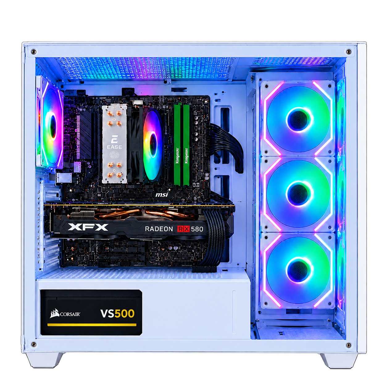 100K Gaming PC – Ryzen 5 2600 & RX 580 8GB 1 100k gaming pc