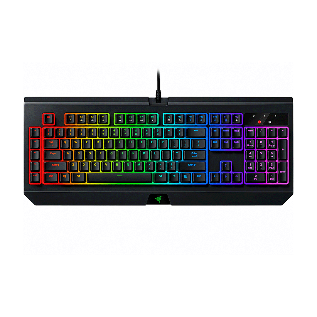 Razer BlackWidow Chroma V2 Mechanical Gaming Keyboard 1 Razer BlackWidow Chroma V2 mechanical gaming keyboard open box