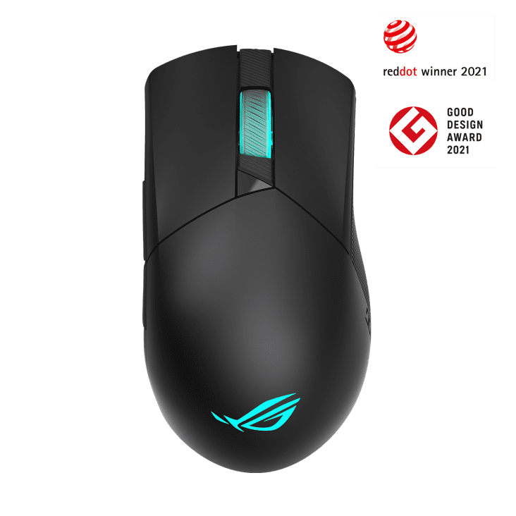 ASUS ROG Gladius III Wireless Mouse top view