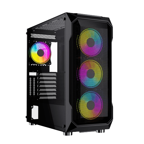 Thunder Scar Gaming Case - Black