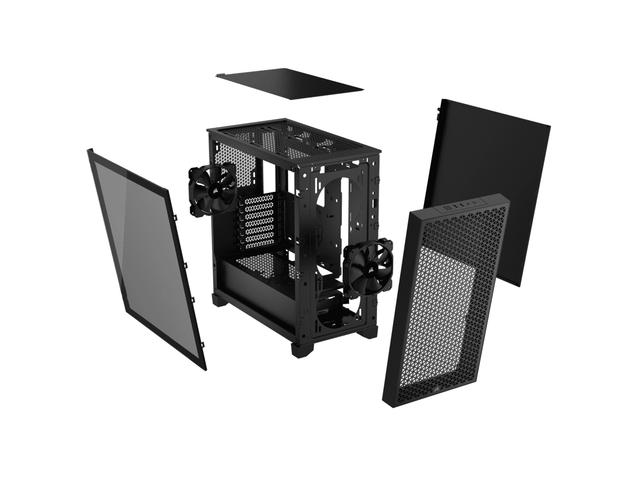 CORSAIR 3000D RGB AIRFLOW Mid-Tower PC Case Black - Image 3