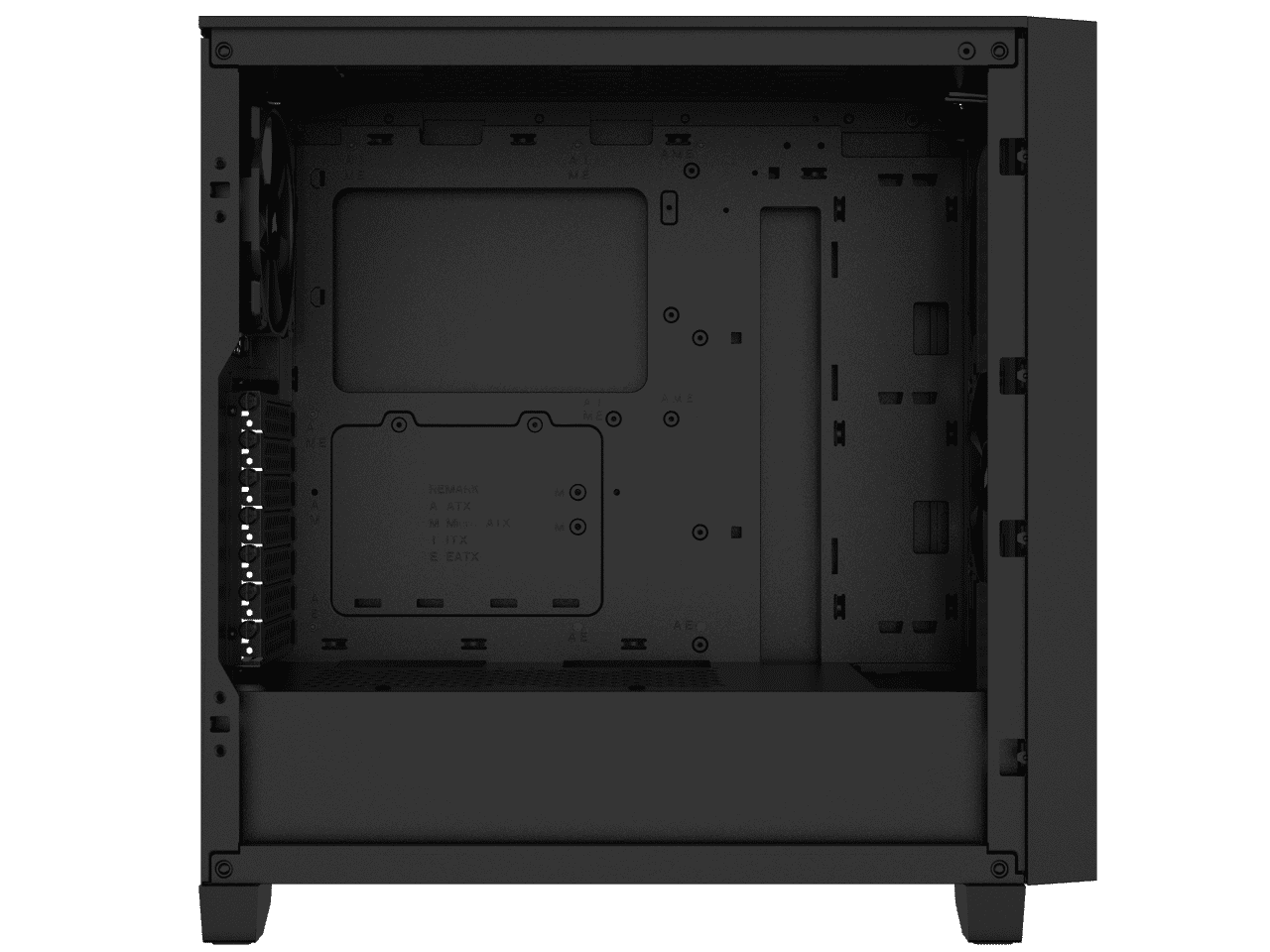 CORSAIR 3000D RGB AIRFLOW Mid-Tower PC Case Black - Image 2