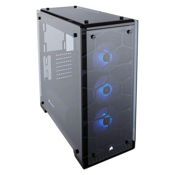 CORSAIR Crystal Series 570X RGB ATX Mid-Tower Case Black - Image 2