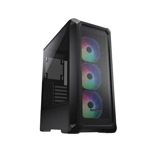 COUGAR Archon 2 Mesh RGB Mid-Tower Gaming Case – ARGB PC Chassis 1 COUGAR Archon 2 Mesh RGB Gaming Case black ARGB mid-tower PC chassis