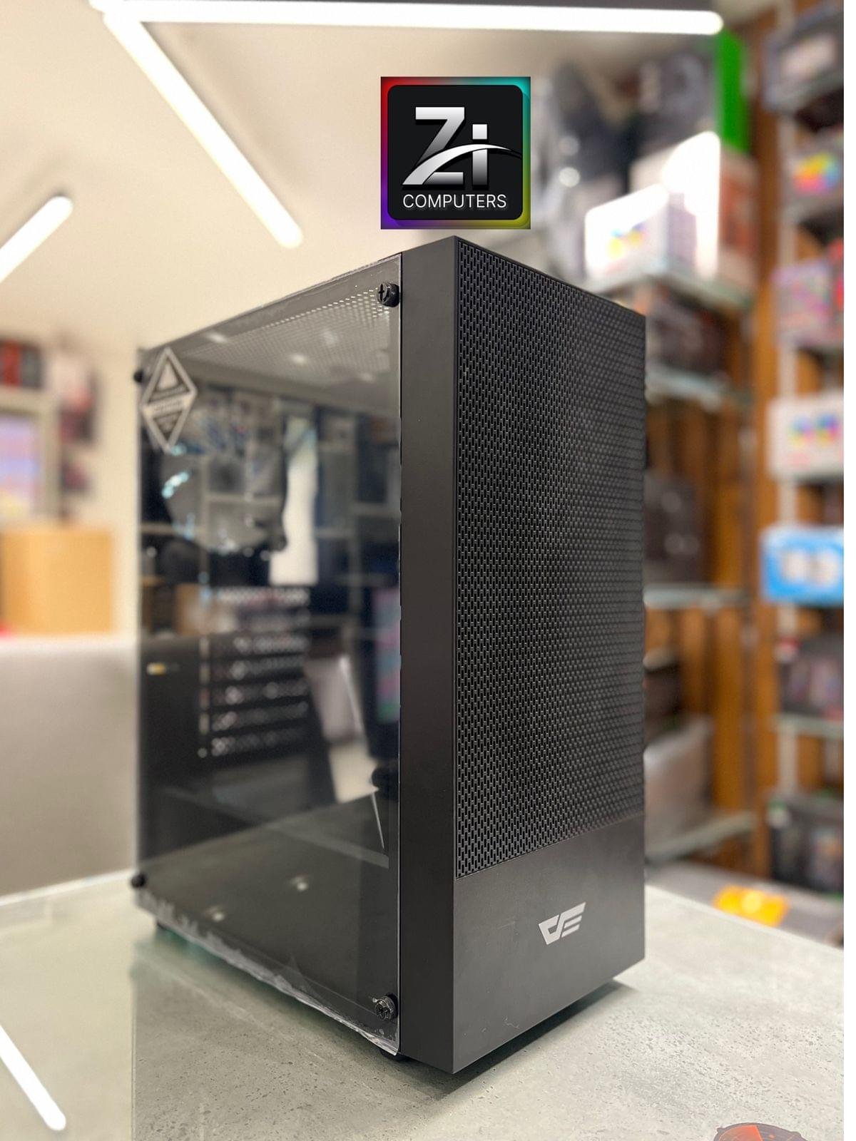 DarkFlash A290 ARGB case tempered glass mid‑tower ATX chassis
