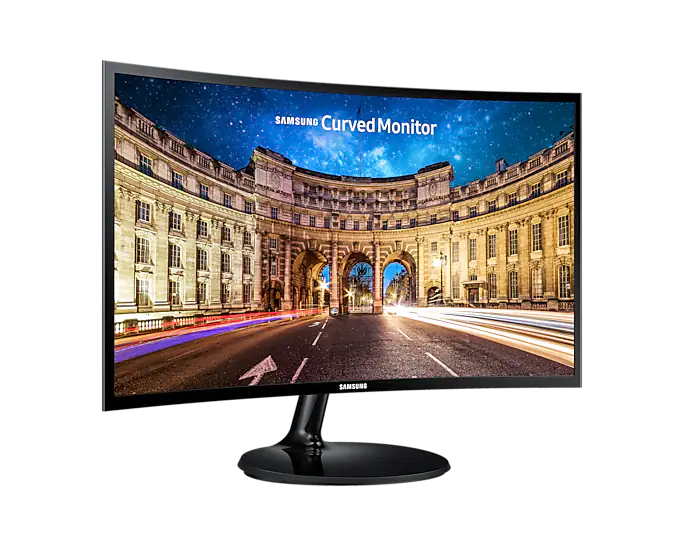 Samsung CF390 24" Curved LED Monitor | Full HD 1800R VA Display 1 Samsung CF390 24 inch curved FHD LED monitor