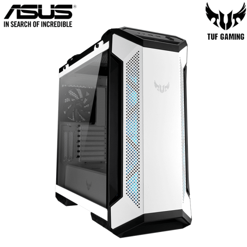 Asus TUF GT501 RGB Gaming Casing - White 1 Asus TUF GT501 RGB Gaming Casing - White