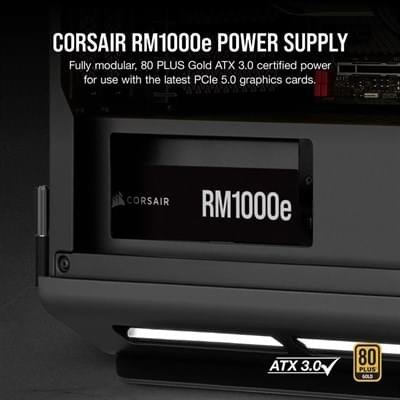 Corsair RMe Series RM1000e 1000W Fully Modular Low‑Noise ATX Power Supply – Efficient Gold PSU 2 Corsair RMe Series RM1000e 1000W Fully Modular Low‑Noise ATX Power Supply – Efficient Gold PSU - Image 2