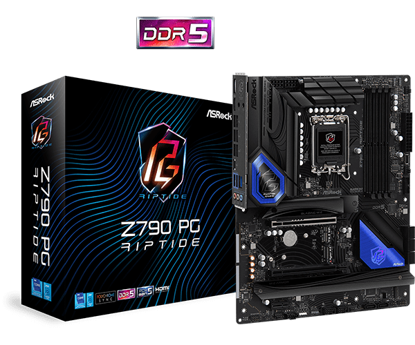 Z790 PG Riptide motherboard Intel Z790 ATX board